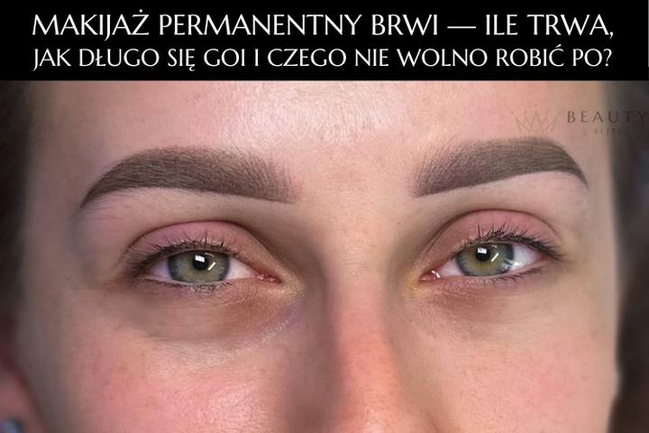 Efekty makijażu trwałego