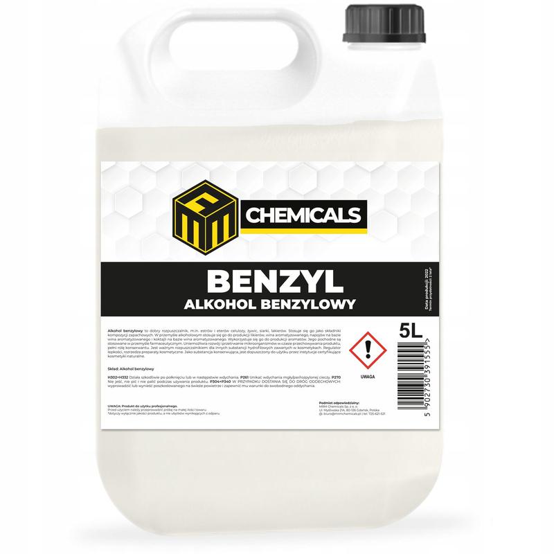 Zastosowanie alkoholu benzylowego