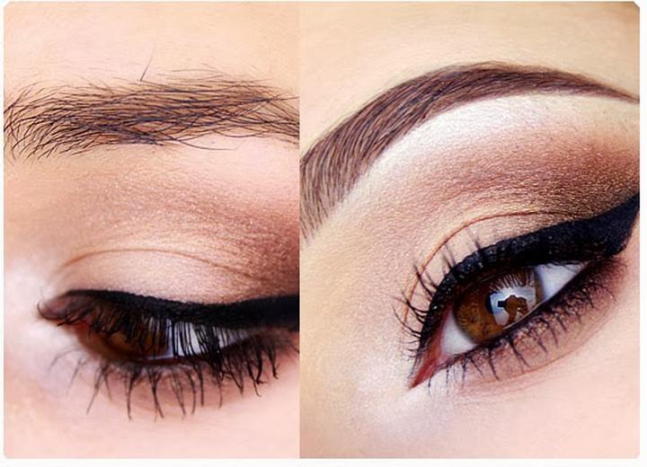 Dobór kształtu brwi