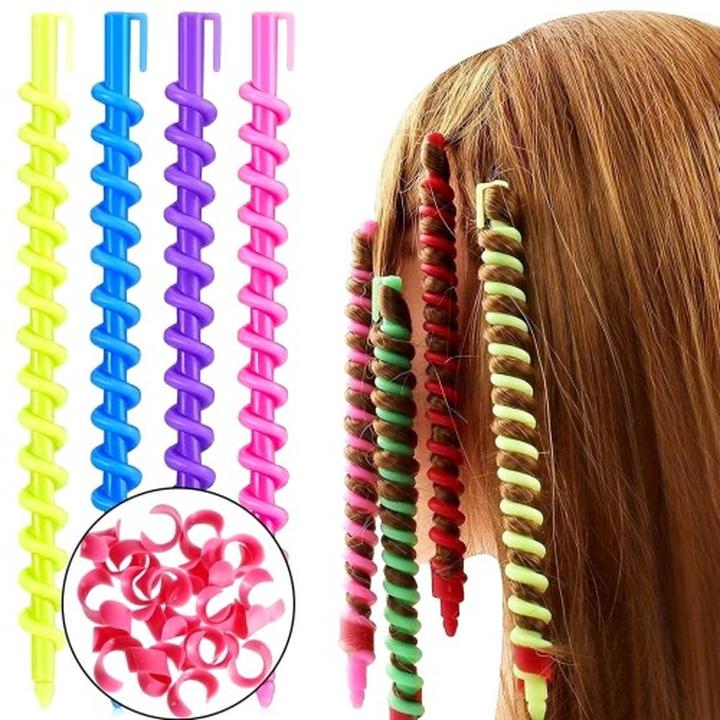 Kręcenie włosów lokówką z klipsem