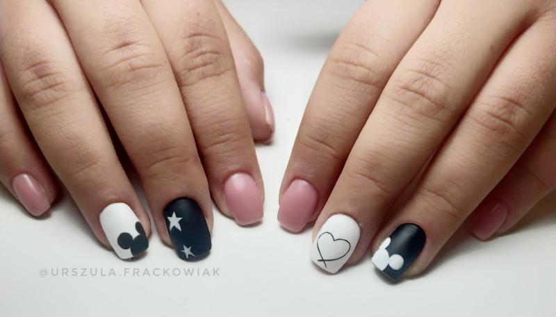 Manicure Myszka Miki