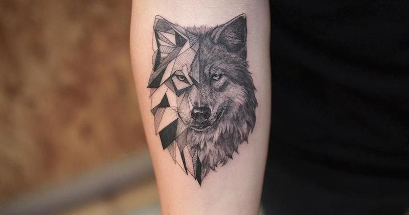 Symbolika wilka w tatuażach